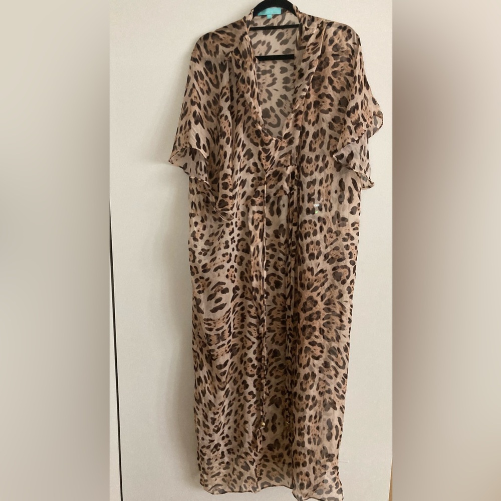 Melissa Odabash Animal Print Dress